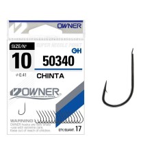 Крючок Owner Chinta 50340 #10 (17 шт/уп)