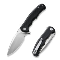 Ніж складаний кишеньковий Civivi Mini Praxis, (7.5 см) D2 / G10 чорний