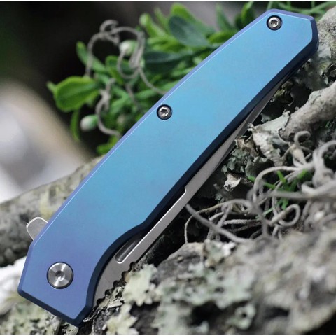 Нож Ontario Knife Ti22 ц:ultrablue