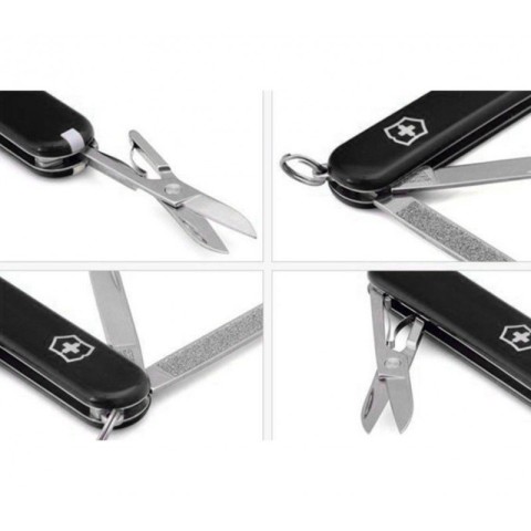 Ніж Victorinox Classic SD 58мм,7функ,чорн (блістер)