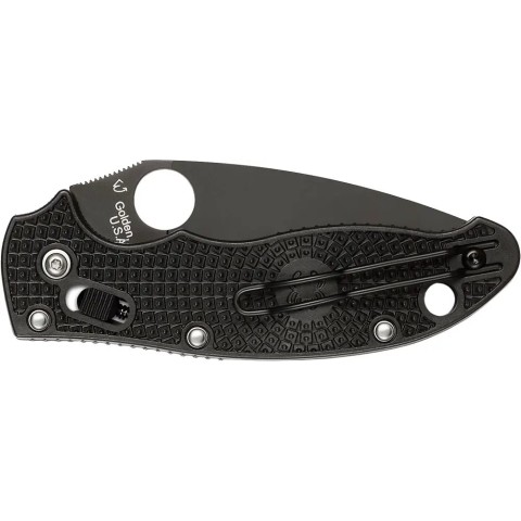 Нож Spyderco Manix 2 Black Blade, CTS BD1N, FRCP ц:black