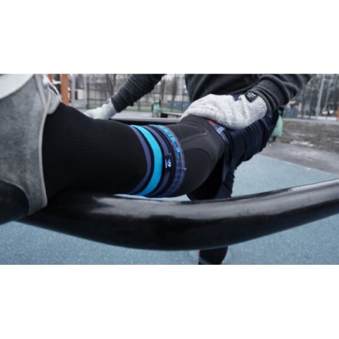 Шкарпетки водонепроникні Dexshell Ultra Dri Sports, р-р XL, з блакитною смугою