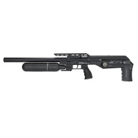 Пневматическая редукторная винтовка FX Airgun Leopard Black Sniper Bottle .177 кал