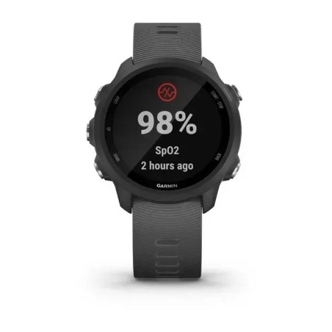 Смарт-годинник Garmin Forerunner 245 з сірийм ремінцем
