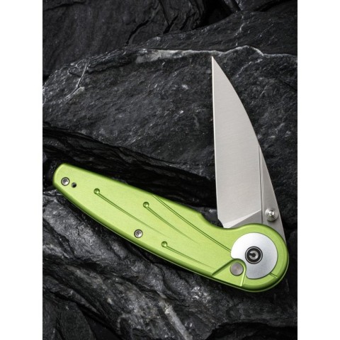Ніж складаний туристичний Civivi Starflare, (8.4 см) Nitro-V / Aluminum зелений