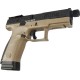 Пистолет страйкбольный ASG CZ P-10C OR-OT Dual-Tone. Blowback. CO2 кал. 6 мм Black/fde