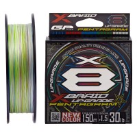 Шнур YGK X-Braid Upgrade X8 Pentagram 150m #1.0/0.165mm 22lb/10.0kg