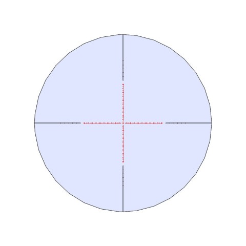 Оптичний приціл KONUS ABSOLUTE 5-40x56 ED 1/2 MIL-DOT IR