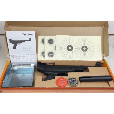 Пистолет пневматический Optima Mod.25 Kit с газовой пружиной