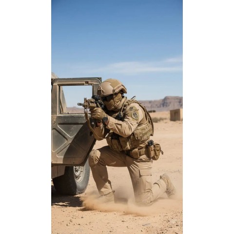Шлем Alpine Crown Bulletproof Helmet Fast Tweron Kevlar L койот