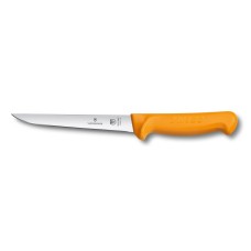 Нож кухонный обвалочный Victorinox Swibo Boning, узкий, оранжевый, 16 см