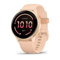 Смарт-годинник Garmin vivoactive 6 металік/рожевий світанок
