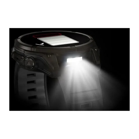 Смарт-часы Garmin fenix 8 (47 мм) Sapphire Solar карбоново-серый DLC титан черный/гравийно-серый