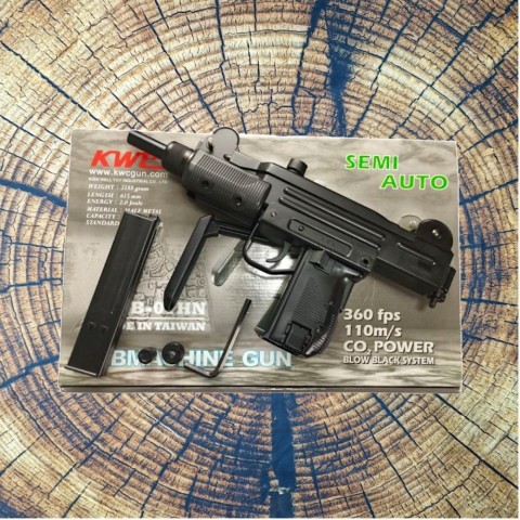 Пневматичний пістолет-кулемет KWC KMB-07 UZI Blowback бу