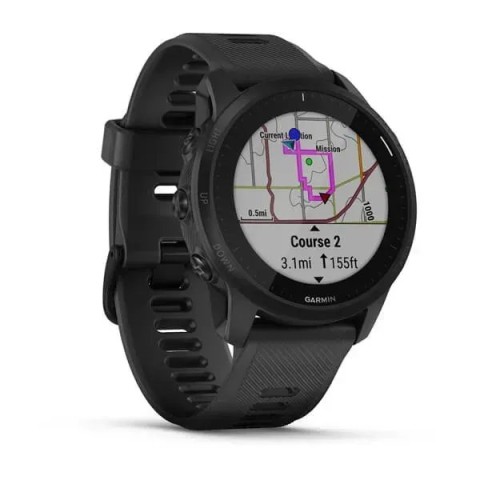 Смарт-годинник Garmin Forerunner 945 LTE з чорним ремінцем