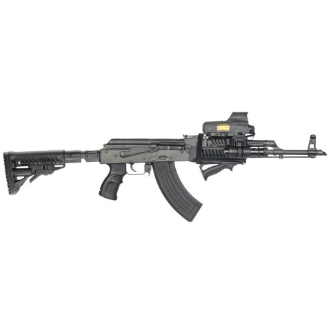 Труба для приклада телескопического с амортизатором FAB для AK 47