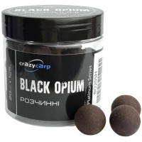 Бойлы Crazy Carp Soluble Hookbaits Black Opium 20mm 125g