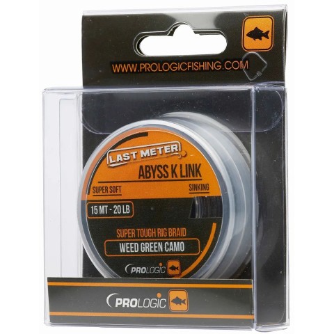 Поводковый материал Prologic Abyss K Link 15m 30lbs