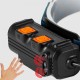 Ліхтар налобний акумуляторний BL-W690-LTS+SMD (біле/червоне світло) з датчиком