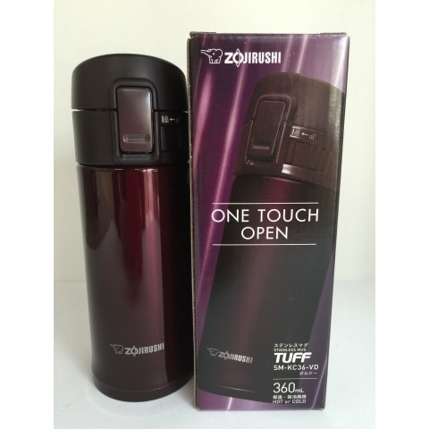 Термокухоль Zojirushi SM-KC36VD 0.36 л, бордовий