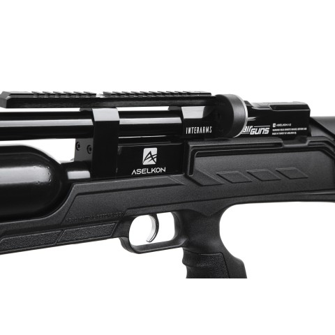 Пневматична Редукторна PCP гвинтівка  Aselkon MX8 Evoc Black  кал. 4.5