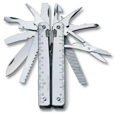 Мультитул Victorinox Swisstool X 115мм,28функ+чорн.шкір.чохол