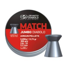 Пули JSB Diabolo Jumbo Match 5,5 мм 0,890 гр, 300 шт