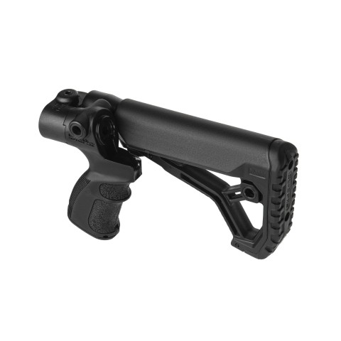 Приклад складной с пистолетной рукояткой FAB для Mossberg 500, черный (Mil-Spec)