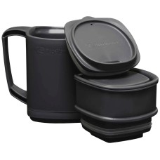 Термокружка RidgeMonkey ThermoMug DLX Brew Set Grey с набором емкостей