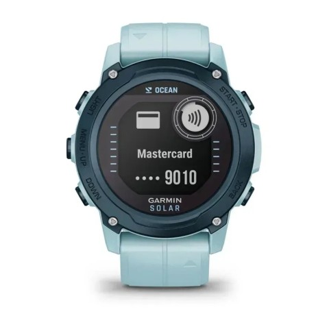 Смарт-годинник Garmin Descent G1 Solar Ocean Edition лазурний
