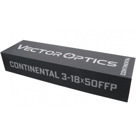 Приціл оптичний Vector Optics Continental 3-18x50 (34 мм) illum. FFP VCT-34