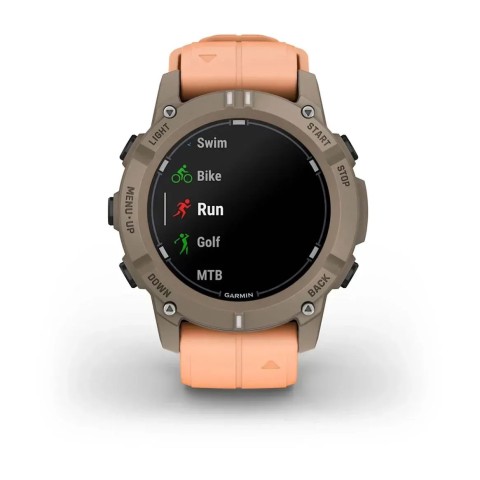 Смарт-часы Garmin Descent G2 цвета палома с ремешком цвета розовая ракушка
