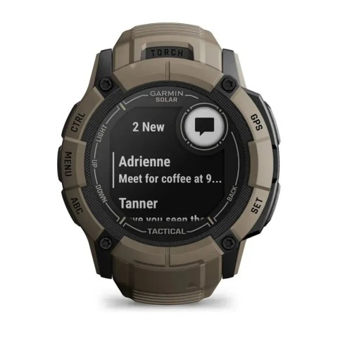 Смарт-годинник Garmin Instinct 2X Solar Tactical койот