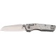 Нож Microtech Marfione Select MSI Mini Frag Pattern Titanium W/ Bronze Titanium Accent
