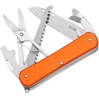 Нож многофункционал. Fox Vulpis Aluminium, 5 инструментов ц:orange
