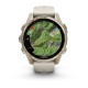 Смарт-часы Garmin fenix 8 AMOLED (43 мм) Sapphire золотистый/туманно-серый песочный