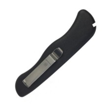 Накладка на ніж Victorinox 111мм black задня без штопора з затиском (Ha)