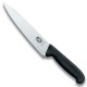 Нож кухонный разделочный Victorinox Fibrox 19 см, черный