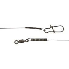Поводок Select титановый 15cm 12kg с вертлюгом