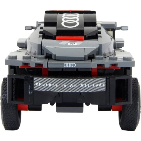 Машинка-конструктор Rastar Bricks Audi RS Q e-tron 1:30 Серый
