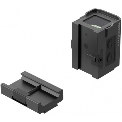 Приціл коліматорний Vector Optics Frenzy Plus 1x18x20 Enclosed SOL Multi Reticle VOD footprint