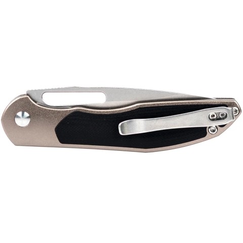 Нож CJRB Droma AR-RPM9, Auminum+G10 ц:champagne