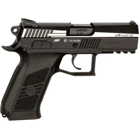Пістолет пневматичний ASG CZ 75 P-07 Duty Nickel Blowback CO2 BB кал. 4.5 мм