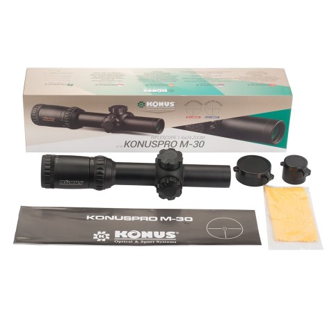 Оптичний приціл KONUS KONUSPRO M-30 1-6x24 Circle Dot IR