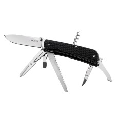 Багатофункціональний ніж Ruike Trekker LD42-B, (8.5 см) 12C27 / G10 чорний, 19 інстр.