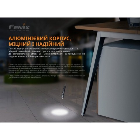 Ліхтар ручний Fenix E20 V2.0