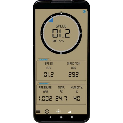 Метеостанция Calypso Instruments Ultrasonic Portable Mini для виміру швидкості вітру