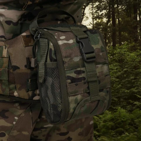 Аптечка Ukrarmor збільшена PRO (підсумок-органайзер). Cordura 1000 Мультикам