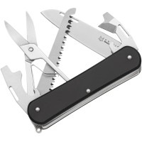 Нож многофункционал. Fox Vulpis Aluminium, 5 инструментов ц:black