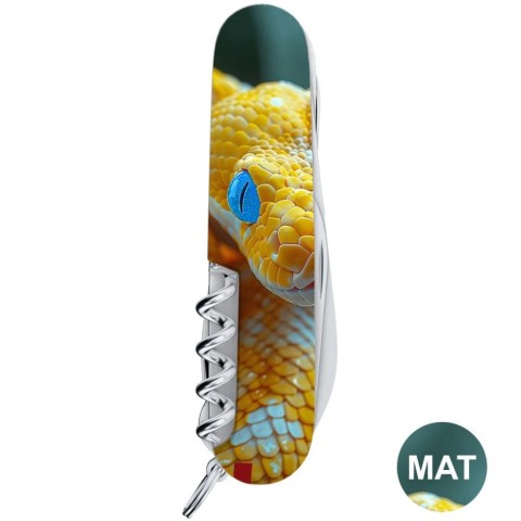 Ніж Victorinox Mountaineer Animal 91мм,18функ,черв ,Змій